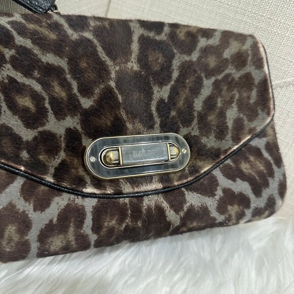 Bally Horsehair Leopard-Pattern Bag - Picture 2 of 15